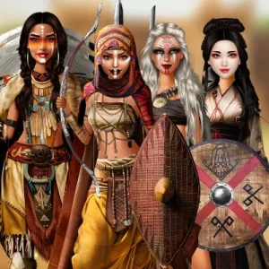 لعبة قتال الفتيات الشجاعات