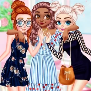 لعبة رسم وجوه مضحكة مع الصديقات