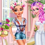 لعبة ضفائر صيفية مجنونة