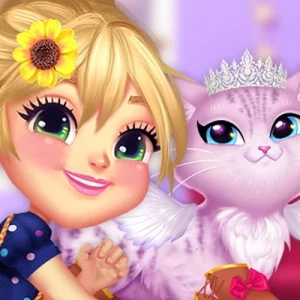 لعبة العناية بالقطة اللطيفة