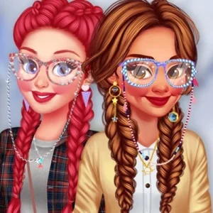 لعبة تصميم نظارات لطيفة