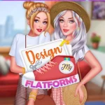 لعبة تصميم أحذية فلاتفورم