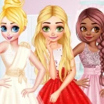لعبة عرض أزياء الأميرات