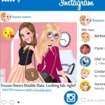 لعبة موعد مزدوج للأختين إلسا وآنا
