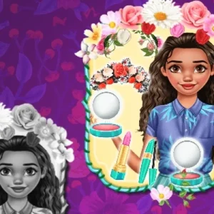 لعبة موانا وعشق الأزهار