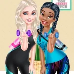 لعبة نمط حياة صحي للأميرات